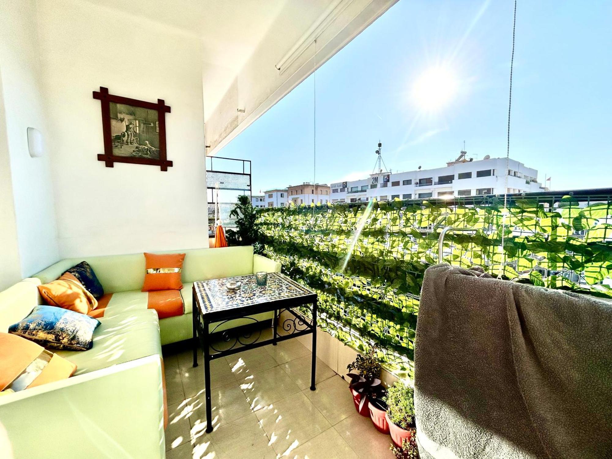 Panoramic View Of Downtown Rabat Apartment Exterior foto
